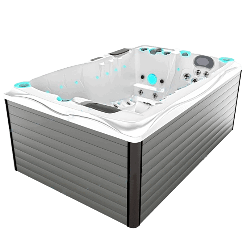 Vasca idromassaggio Zeno con design