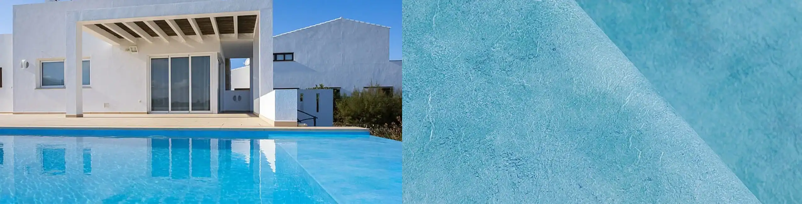 Piscina con rivestimento in PVC armato VOGUE Summer Piscina con rivestimento in PVC armato Alkorplan VOGUE Summer azzurro effetto luminoso