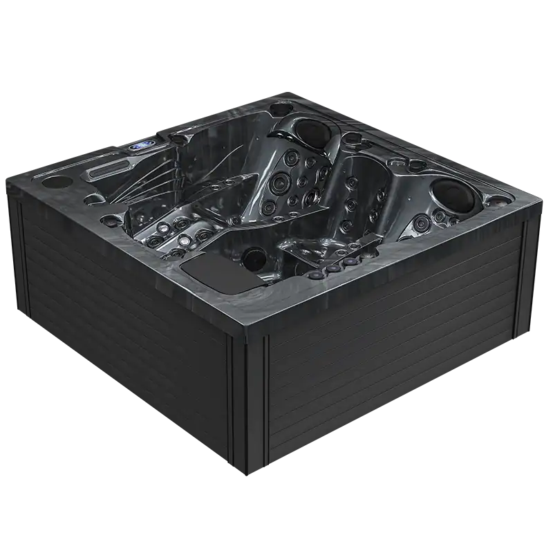 Idromassaggio Kayla 4 posti full optional – Atec Pool Idromassaggio Kayla 4 posti full optional con chaise longue e sedute ergonomiche Atec Pool