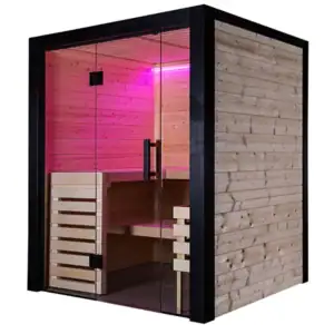 Sauna Family La sauna modello Family di Harvia è progettata per offrire benessere e relax a tutta la famiglia. Con spazi ottimizzati e materiali di alta qualità, questa sauna garantisce un’esperienza confortevole e sicura per grandi e piccoli. Grazie al design moderno e funzionale, si integra facilmente in qualsiasi ambiente, trasformando ogni momento in un’occasione speciale di relax. Scegli il modello Family di Harvia per creare ricordi indimenticabili con i tuoi cari, all’insegna del calore e della tradizione finlandese.